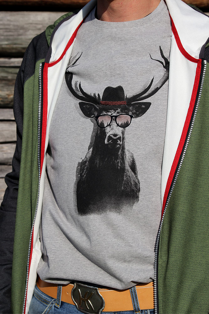 Almgwand Tshirt und Jacke