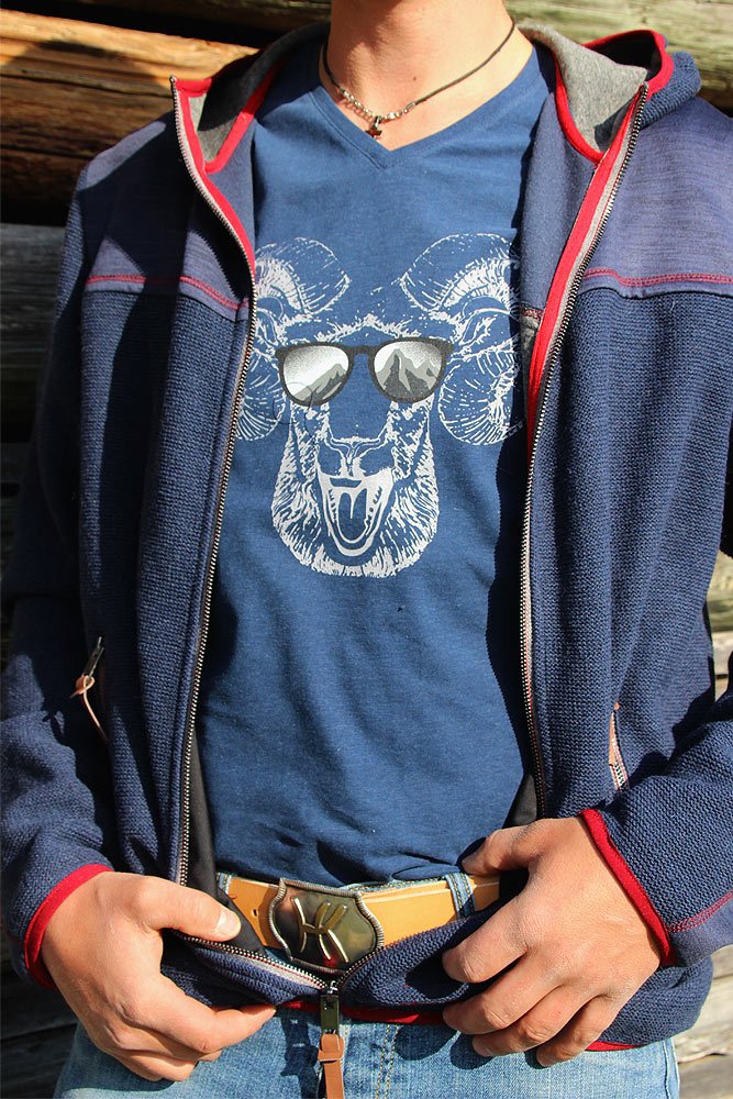 Almgwand Tshirt und Jacke