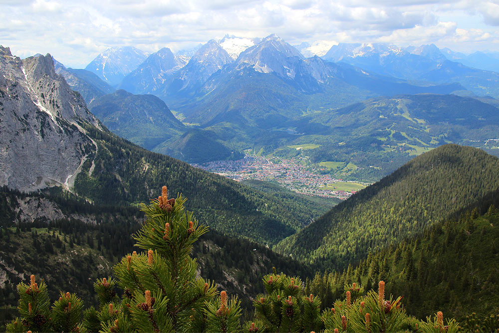 Bergblick vom Wörnersattel